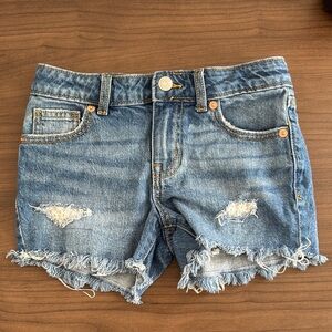 Denim Distressed Women's Shorts